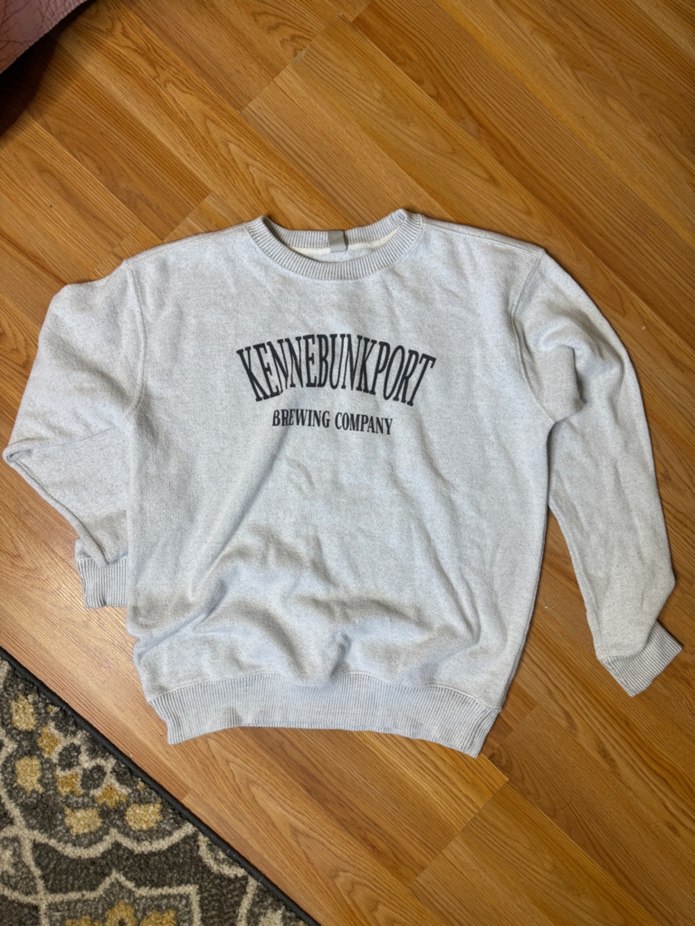 Kennebunkport Brewing Company Light Gray Crewneck Sweatshirt